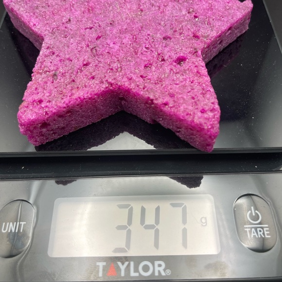 Honeycomb Ruby Star Carving UV Crystal Reiki - Picture 5 of 5